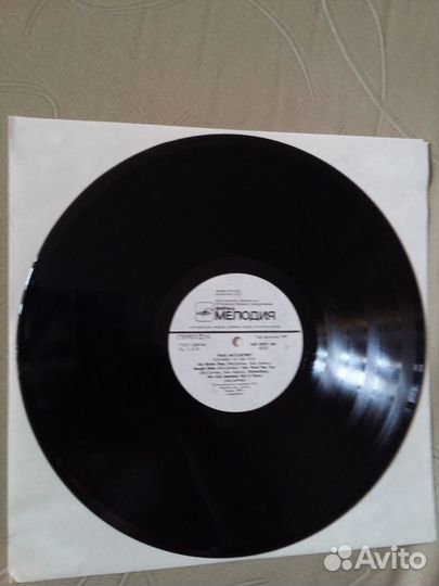 Виниловый диск Paul McCartney 