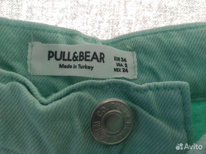 Джинсы pull and bear 34