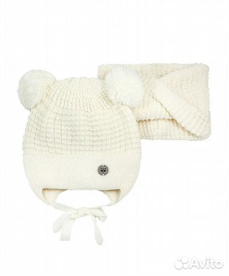 Шапка и снуд для девочки 50 52