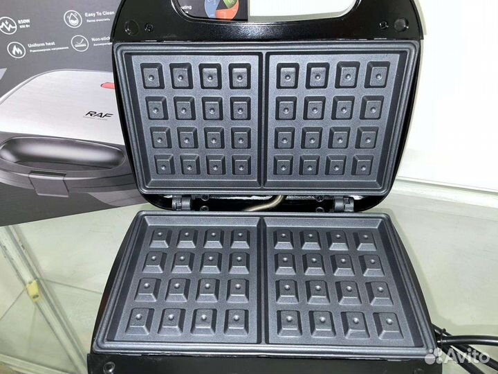 Электровафельница новая