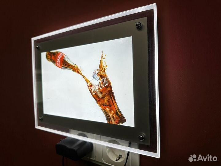 Оригинал светильник Coca Cola