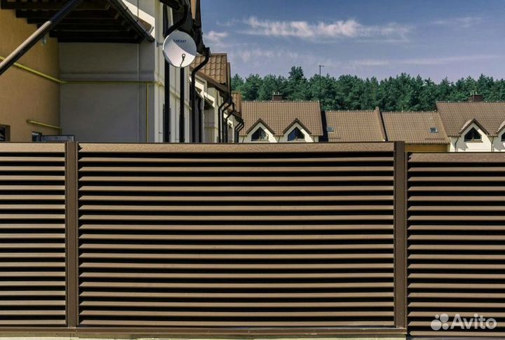 Заборы жалюзи со склада
