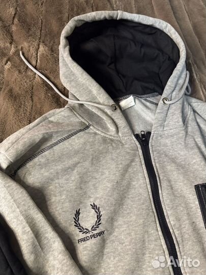 Спортивный костюм мужской fred perry серый