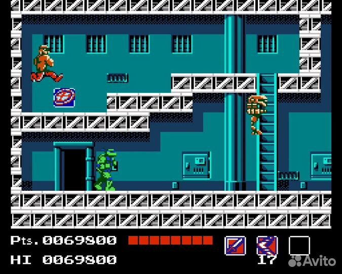 Игра Черепашки-ниндзя для Dendy