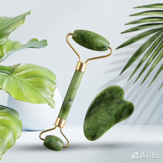 Набор массажеров гуаша для лица «будь счастлива»