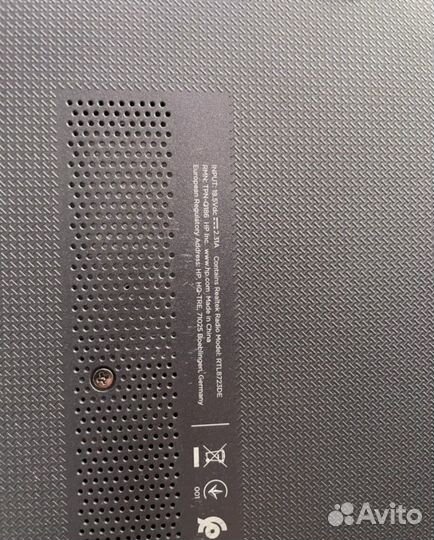 Ноутбук hp rtl8723de