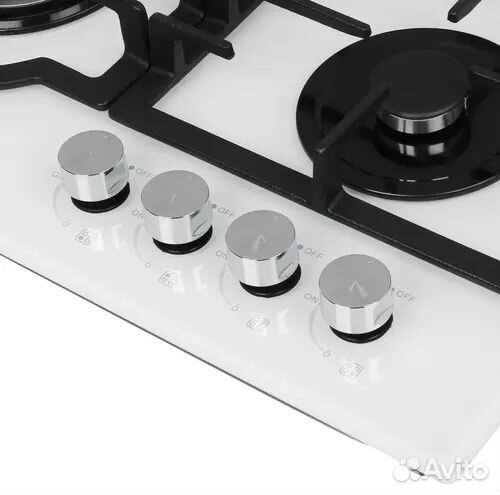 Газовая поверхность стекло чугун турбоконфорка