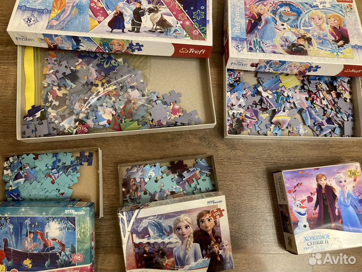 Пазлы Холодное сердце