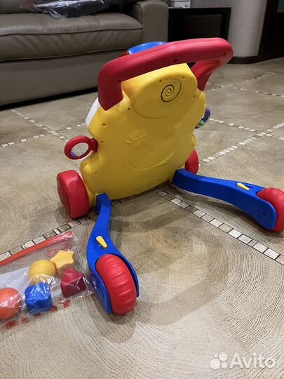 Ходунки каталка chicco