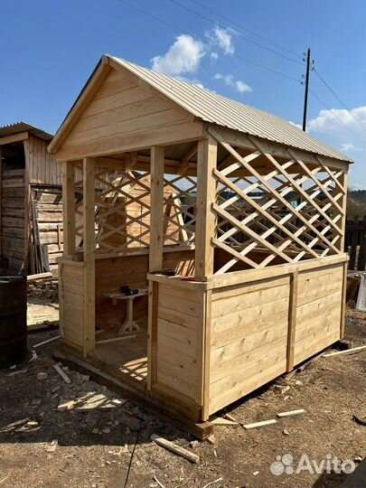 Беседка для дачи