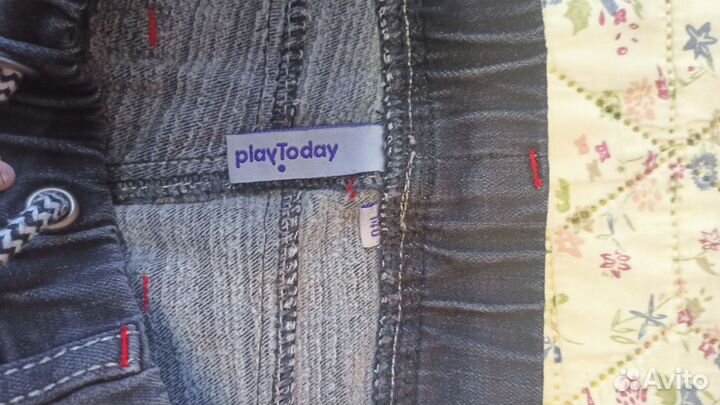 Джинсы утепленные