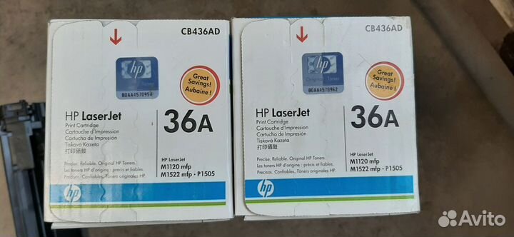 Картридж для принтера 36А cd436a