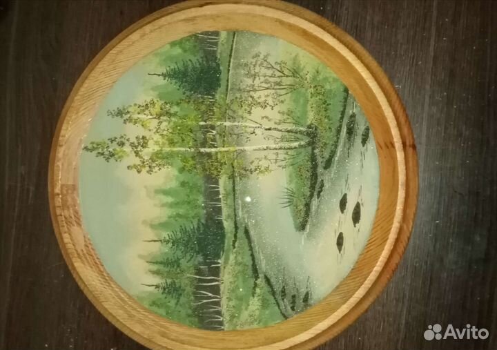 Тарелка настенная