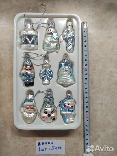 Ёлочные игрушки (миниатюрные)