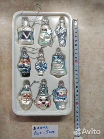 Ёлочные игрушки (миниатюрные)