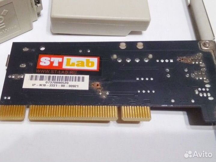 PCI плата ieee-1394 ATA — соединить пк с Plextor