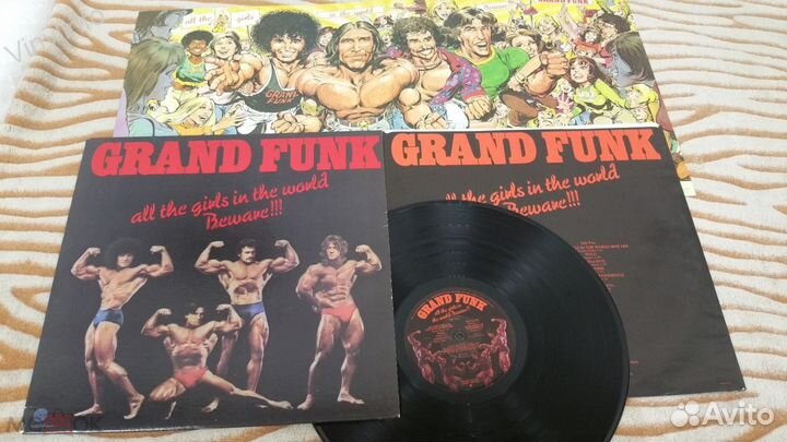 Grand Funk Railroad американские первопрессы