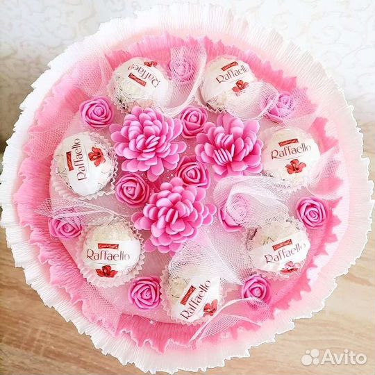 Букет из конфет рафаэлло