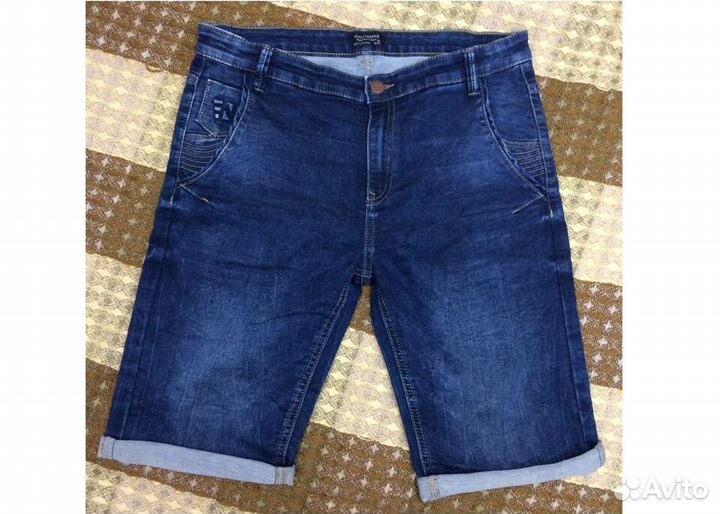Джинсовые шорты на подростка, рост 166 см