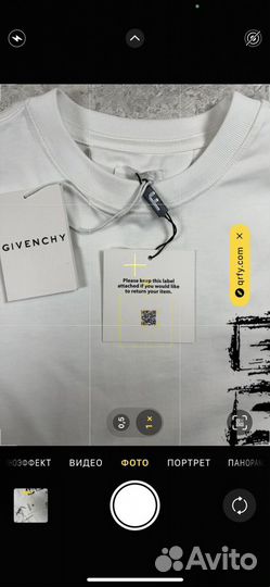 Футболка Givenchy Oversize