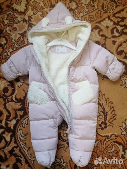 Зимний комбенизон на девочку