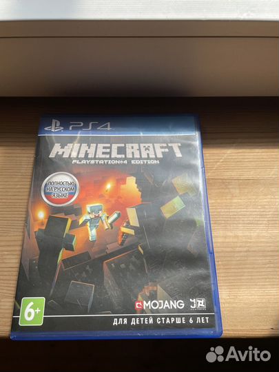 Диск minecraft для ps4