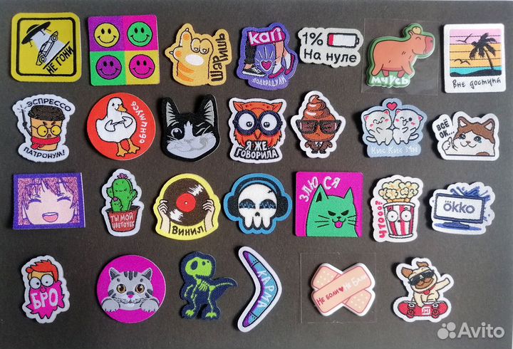 Стикерсы 2 магнит коллекции и штучно
