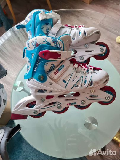 Роликовые коньки детские раздвижные
