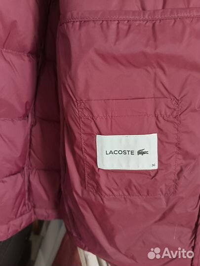 Куртка Lacoste оригинал женская 40 (XS) новая