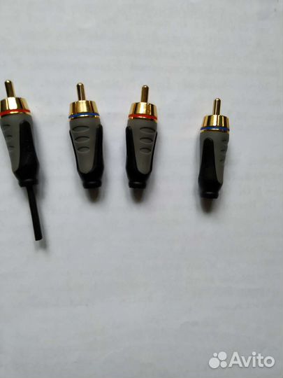 Разъемы для кабелей видео или аудио