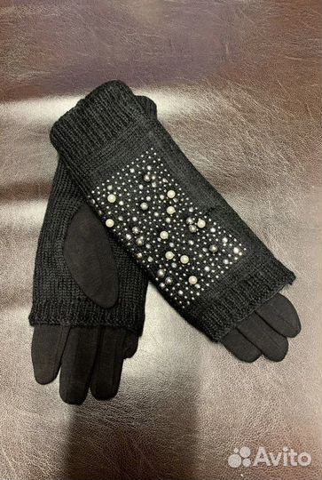 Перчатки-митенки Новые