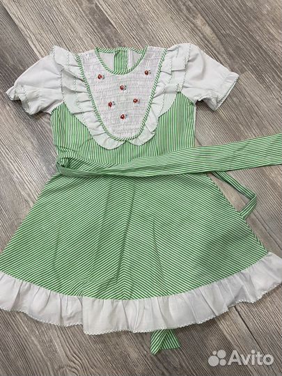 Вещи пакетом на девочку110-116