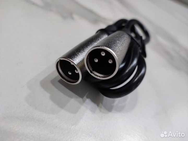 Кабель XLR (m) -XLR (m) - 1 метр
