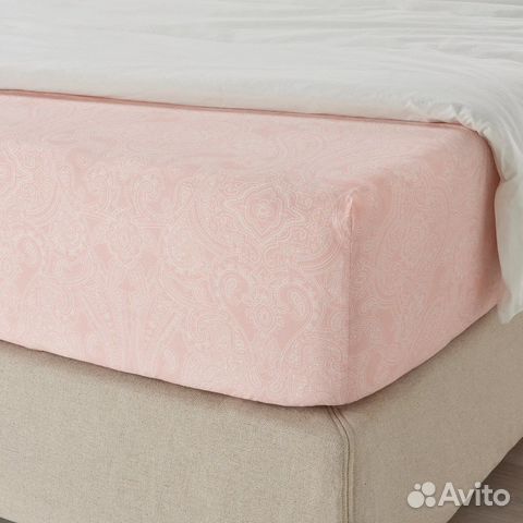 Простынь на резинке натяжная IKEA
