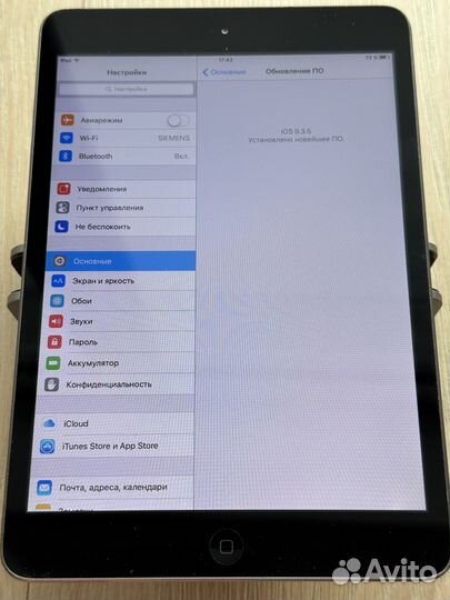 Планшет apple iPad mini 16gb wifi MD528TH/A