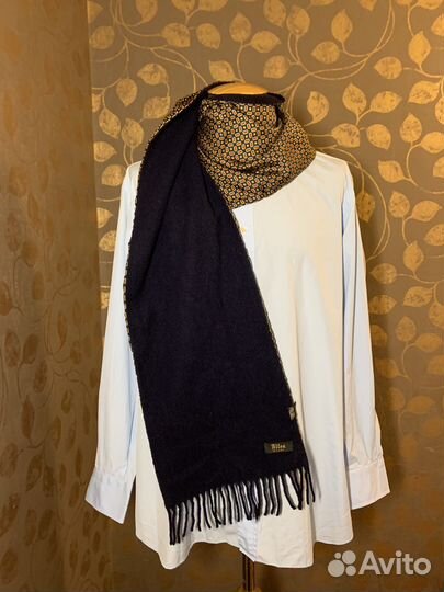 Allea Milano Italy шарф шелк шерсть оригинал