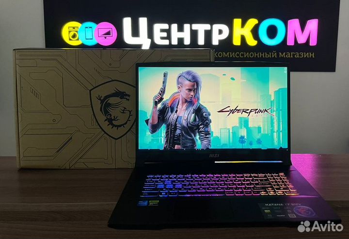 Игровой MSI на I5-12450H,16GB NVMe SSD 1tb+Rtx 406