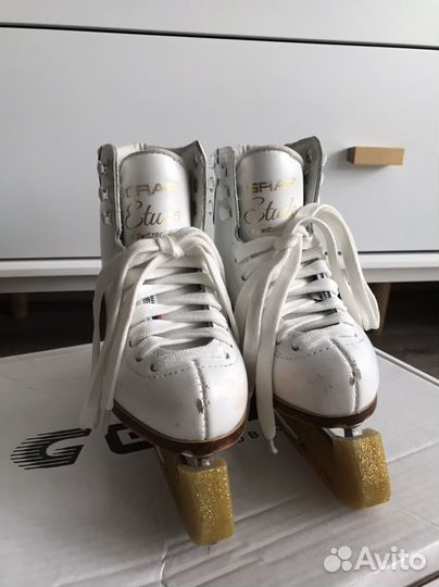 Фигурные коньки «graf Etude» (б/у)