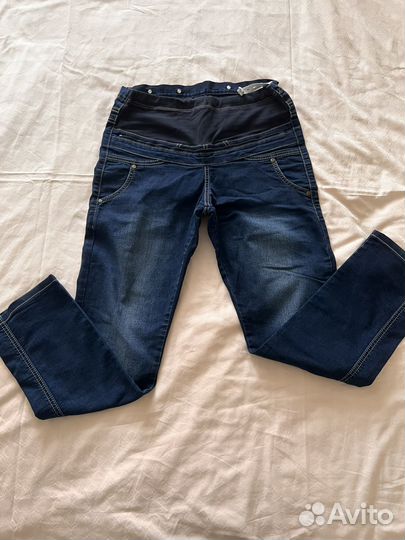 Джинсовый комбинезон для беременных