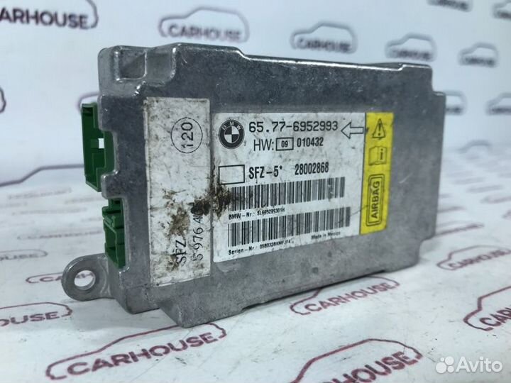 Блок управления аирбаг Bmw 5 Series E60