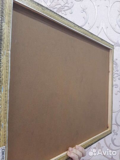 Алмазная мозаика 40*50 Тигр готовая работа