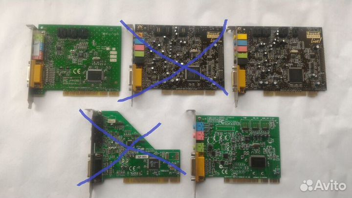 Звуковая карта PCI для ретро пк