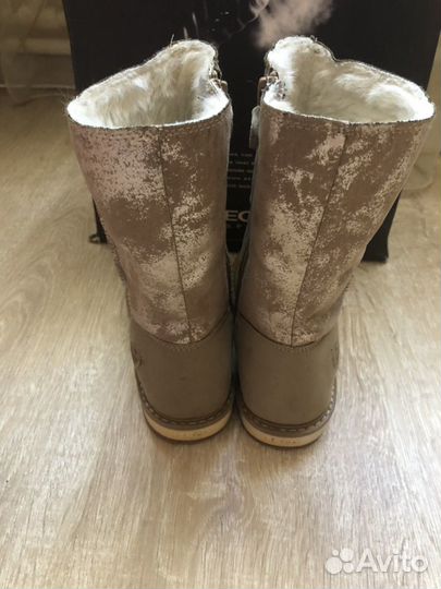 Сапоги угги Geox 29 для девочки Геокс