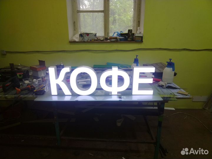 Вывеска кофе