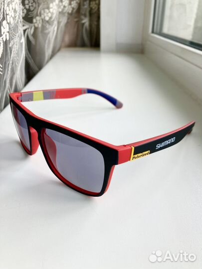 Фотохромные очки Shimano матовые красные