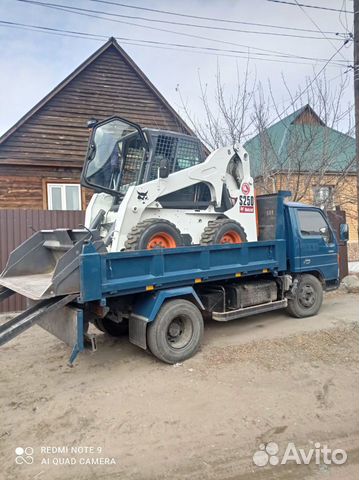 Услуги минипогрузчик Bobcat (бобкэт, бобкат)