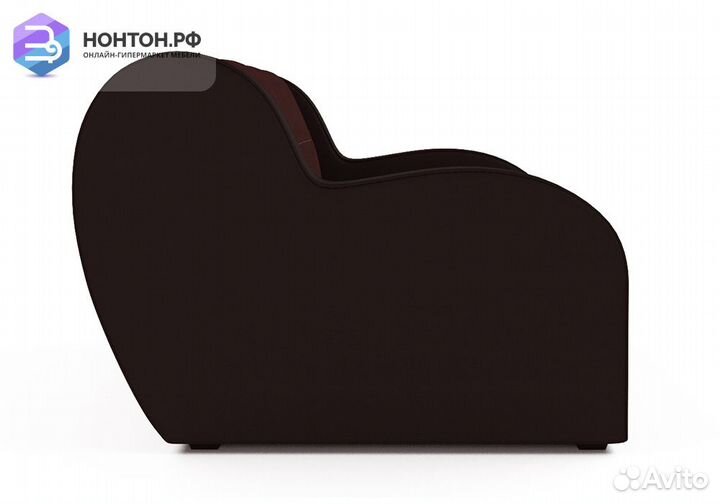 Кресло аккордеон Барон люкс темно-коричневый