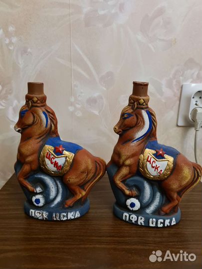 Бутылка керамика