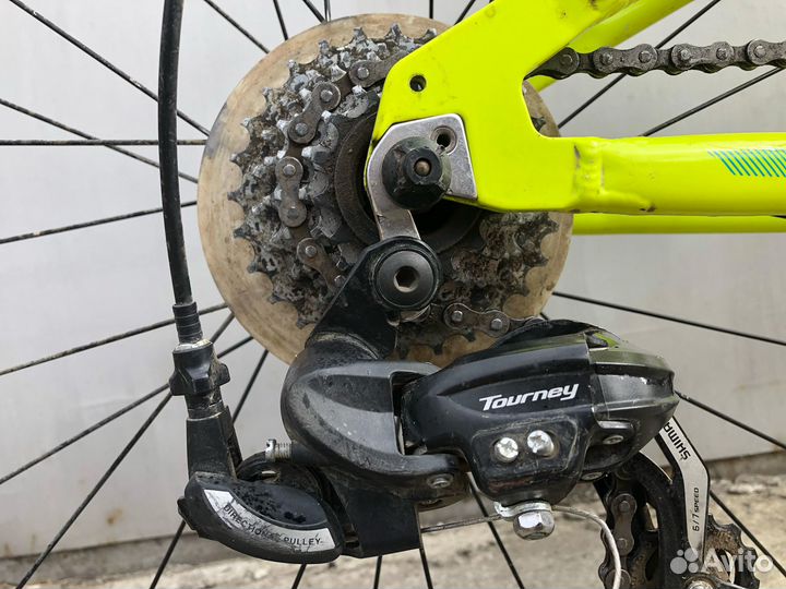 Велосипед подростковый алюминиевый 24 бу