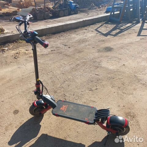 Электросамокат kugoo g1 полный привод